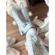 Sheep Puff Fluffy Doll Long Boots(Limited Pre-Order/5 Colours/Full Payment Without Shipping)